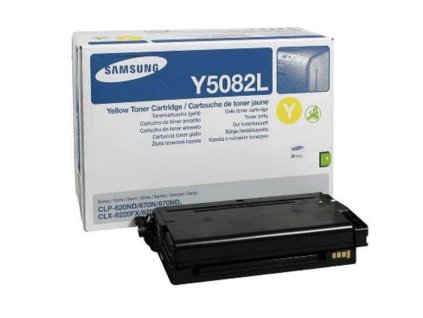 originální toner Samsung CLT-Y5082L yellow žlutý originální toner pro tiskárnu