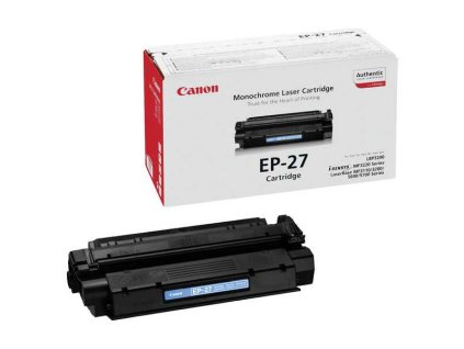 originální toner Canon EP-27 black černý originální toner pro tiskárnu