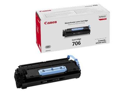 originální toner Canon CRG-706 (5000 stran) black černý originální toner pro tiskárnu