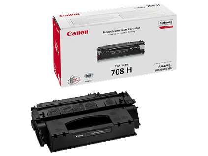 originální toner Canon CRG-708H (6000 stran) black černý originální toner pro tiskárnu