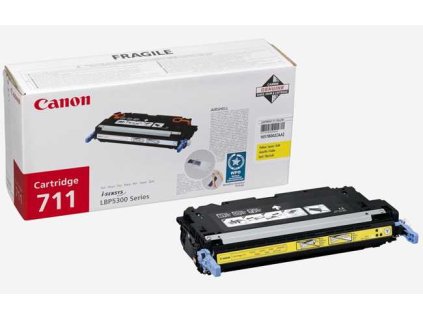 originální toner Canon CRG-711 Y yellow žlutý originální toner pro tiskárnu