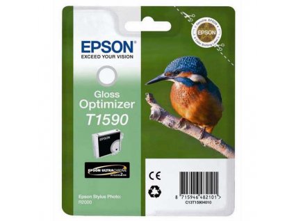 originální Epson T1590 gloss optimizer optimalizátor lesku lesklá originální inkoustová náplň pro tiskárnu
