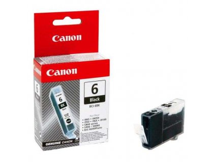 originální Canon BCI-6bk black foto cartridge černá originální inkoustová náplň pro tiskárnu