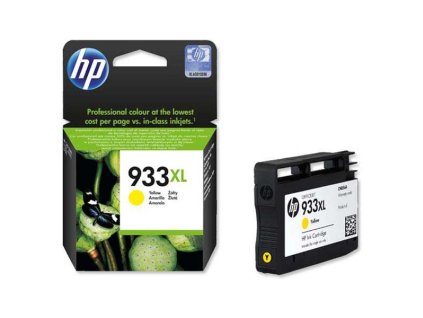 originální HP 933XL (CN056AE) yellow žlutá originální inkoustová cartridge pro tiskárnu