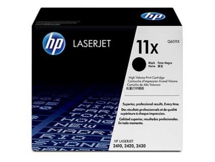 originální HP 11X, HP Q6511X black černý originální toner pro tiskárnu