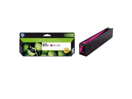 originální HP 971XL (CN627AE) magenta purpurová originální inkoustová cartridge pro tiskárnu