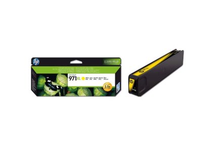 originální HP 971XL (CN628AE) yellow žlutá originální inkoustová cartridge pro tiskárnu