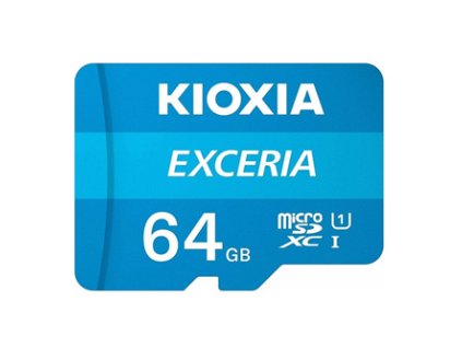 Kioxia Paměťová karta Exceria (M203)  64GB  UHS-I U1 (Class 10)  LMEX1L064GG2