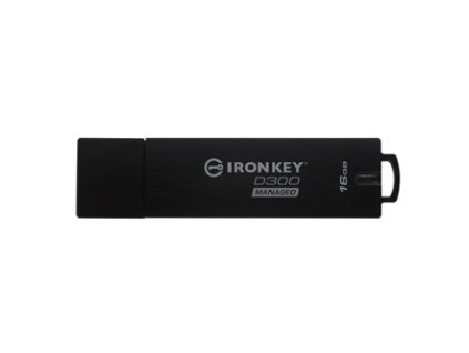 Kingston USB flash disk  IKD300S/16GB  IronKey Managed D300SM  16GB