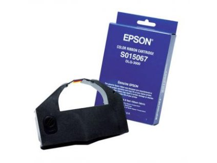 Epson originální páska do tiskárny, C13SO15067, barevná, Epson DLQ 3000, 3000+, 3500