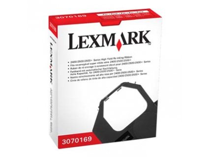 IBM originální páska do tiskárny, 3070169, černá, pro Lexmark 2591n+ , 2581+, 2590+, 2580n+