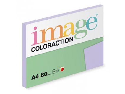 Xerografický papír Coloraction, Tundra, A4, 80 g/m2, světle fialový, 100 listů, vhodný pro inkoustový tisk