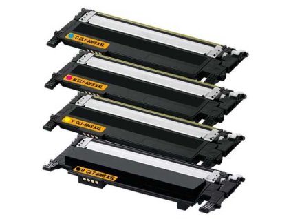 sada kompatibilních tonerů s Samsung CLT-P406S CMYK (CLT-K406S, CLT-C406S, CLT-M406S, CLT-Y406S) - 4x tonery pro tiskárnu