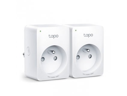 Chytrá zásuvka Tapo P100 220-240 V 50/60 Hz, dle dosahu WiFi, MAX.2300W, bílá, TP-LINK, dálkové ovládání, časovač, ovládání hlasem