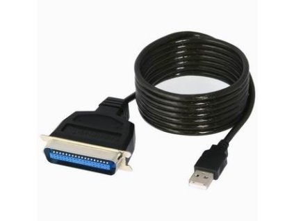USB/LPT kabel IEEE 1284, USB A samec - Centronics MC36 samec