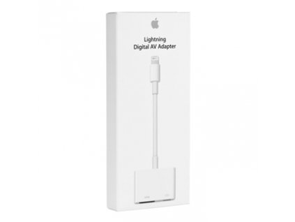 Redukce Apple digitální AV adaptér Lightning 3-port, MD826ZM/A, bílá, 16.1, Apple, Lightning M, Lightning F, 1x HDMI