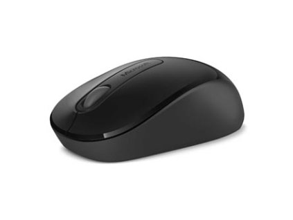 Microsoft Myš Wireless Mouse 900, 1000DPI, 2.4 [GHz], optická, 3tl., bezdrátová, černá, 2 ks AA, Klasická, Microsoft 2.4 GHz Trans
