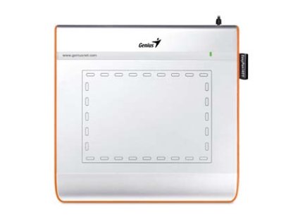 Genius EasyPen i405X bezdrátový  2540 lpi  USB  stříbrná  WindowsR 7/Vista/XP
