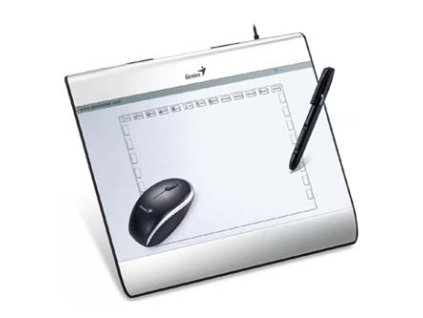 Genius MousePen i608x kabelový  2540 lpi  USB  stříbrná  Windows Vista/XP/2000, Mac OS10.3.5+ nebo v
