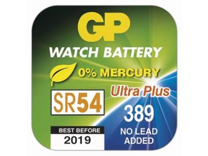 Baterie GP  1.55  389F (SR54, SR1130)  10-pack  papírová krabička