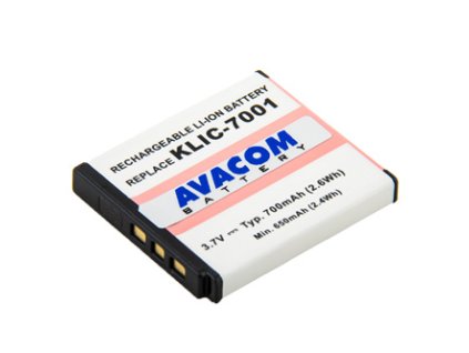 Avacom baterie pro Kodak Li-Ion, 3.7V, 700mAh, 2.6Wh, DIKO-7001-533N2, KLIC-7001,  DLI-213, DLI213