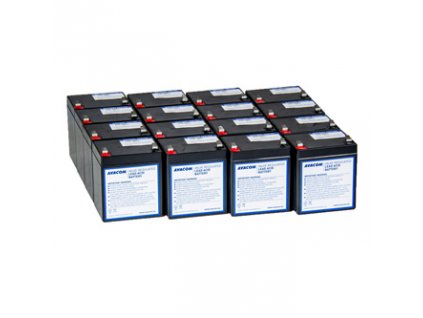 Avacom bateriový kit pro renovaci UPS RBC140, AVA-RBC140-KIT, 16ks baterií