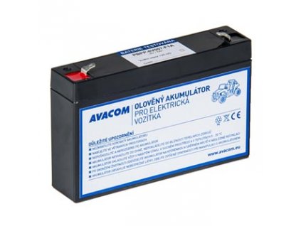 Avacom náhradní baterie pro Peg Pérego 6V, 7Ah, PBPP-6V007-F1A