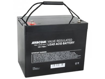 Avacom baterie DeepCycle, 12V, 75Ah, PBAV-12V078-M
