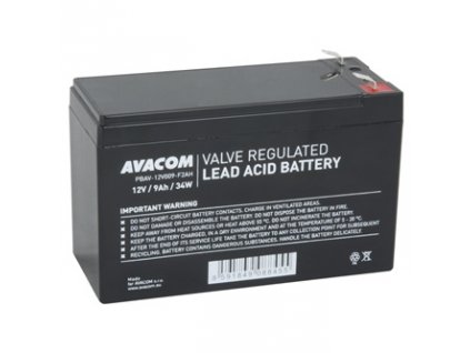Avacom baterie HighRate, 12V, 9Ah, PBAV-12V009-F2AH