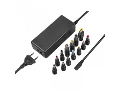 Avacom nabíječka - adaptér QuickTIP pro notebooky univerzální, 18,5-20V, až 3,25A, 65W, ADAC-UNV-A65W, kabel 1,2m + 13 konektorů
