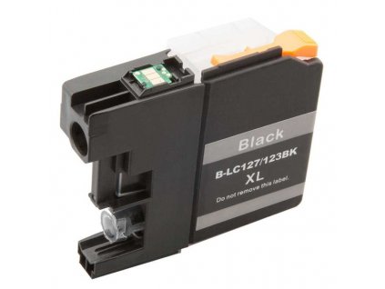 kompatibilní s Brother LC127XL BK black cartridge černá inkoustová náplň pro tiskárnu