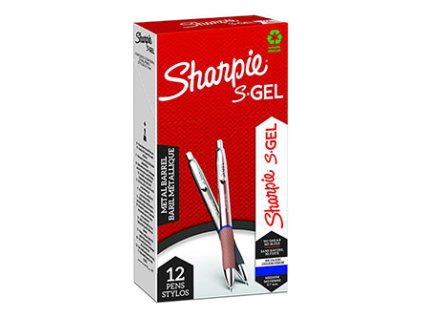 Sharpie  gelové pero S-Gel Metal  0.7mm  modré