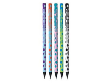 Berlingo  grafitová tužka Dots  bez pryže  color