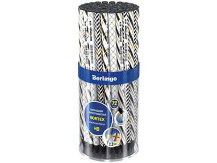 Berlingo  grafitová tužka Vortex  bez pryže  color