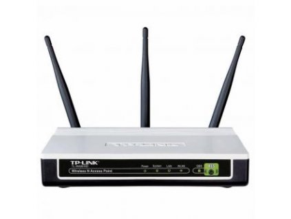 TP-LINK router TL-WA901ND 2.4GHz, extender, přístupový bod, PoE, 450Mbps, externí odnimatelná anténa, 802.11n, ethernetový most, W