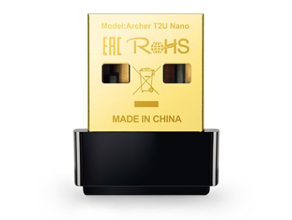 TP-LINK USB klient Archer T2U Nano 2.4GHz a 5GHz, 600Mbps, integrovaná anténa, 802.11ac, dual-band, nano design