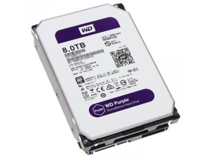 Western Digital interní pevný disk, WD Purple, 3.5&quot;, SATA III, 8TB, 8000GB, WD80PURZ