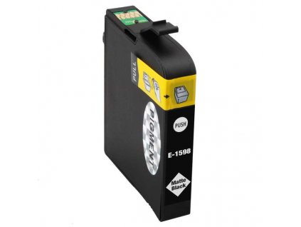 Epson T1598 matt black matná černá kompatibilní inkoustová cartridge náplň pro tiskárnu