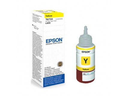 originální inkoust Epson T6734 yellow žlutá inkoustová náplň pro tiskárnu