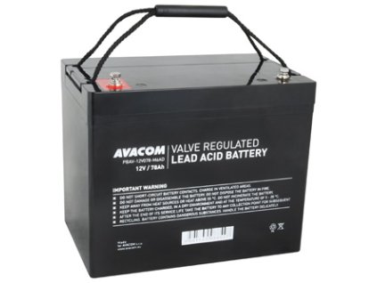 371685 avacom baterie deepcycle 12v 75ah pbav 12v078 m