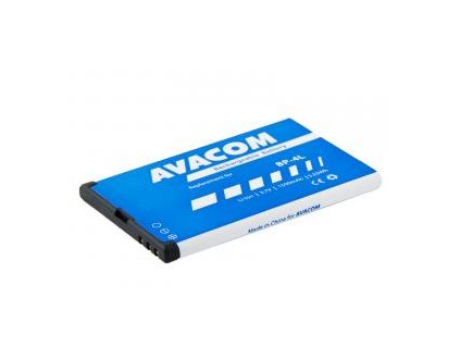 370728 avacom baterie do mobilu pro nokia e55 e52 e90 li ion 3 7v gsno bp4l s1500aa 1500mah 5 6wh nahrada bp 4l