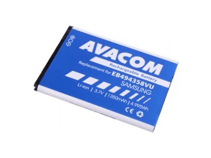 370950 avacom baterie pro samsung li ion 3 7v gssa 5830 s1350a 1350mah 5wh