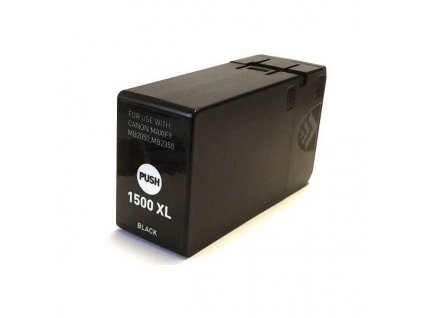 kompatibilní s Canon PGI-1500XL bk black cartridge černá inkoustová náplň pro tiskárnu