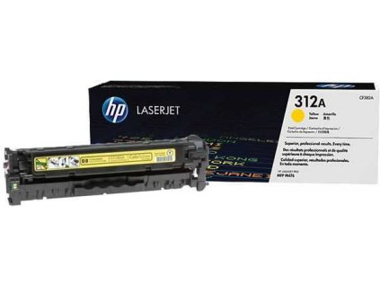 originální toner HP CF382A, 312A (2700 stran) yellow žlutý toner pro tiskárnu