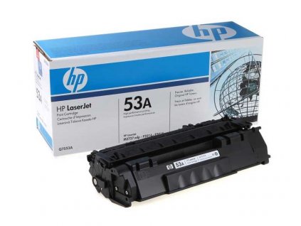 originální toner HP 53A, HP Q7553A (3000 stran) černý originální toner pro tiskárnu