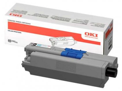 originální toner OKI 44973536 (C301) black černý originální toner pro tiskárnu