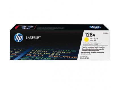 originální toner HP CE322A (HP 128A) yellow žlutý originální toner pro tiskárnu