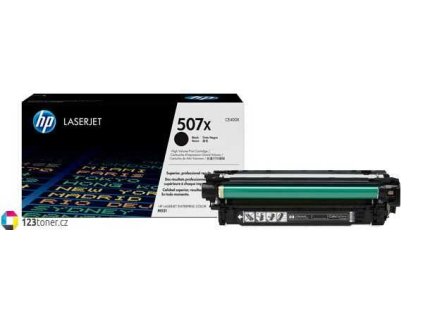 originální toner HP 507X, HP CE400X (11000 stran) black černý originální toner pro tiskárnu