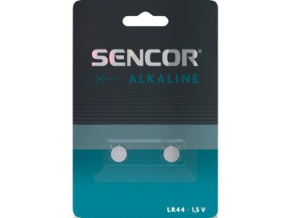 368811 baterie alkalicka lr44 1 5v sencor blistr 2 pack