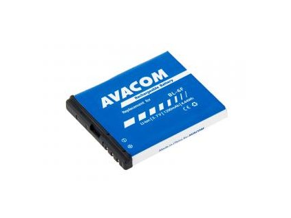 269665 baterie do mobilu nokia n78 li ion 3 7v 1200mah nahrada bl 6f